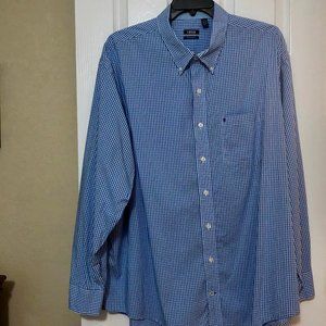 MENS IZOD Big & Tall Long Sleeve Button Down Shirt